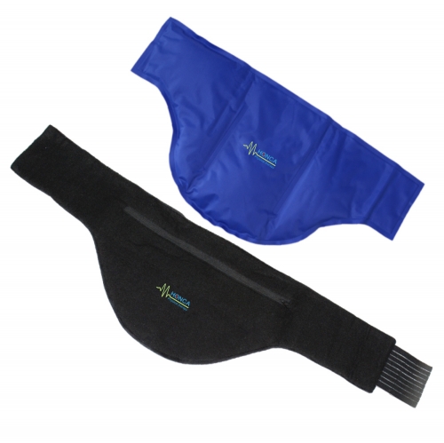 Neck gel pack wrap