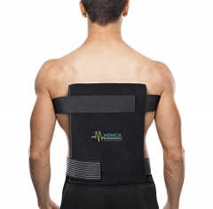 Back ice gel pack wrap