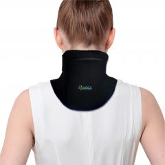 Neck gel pack wrap